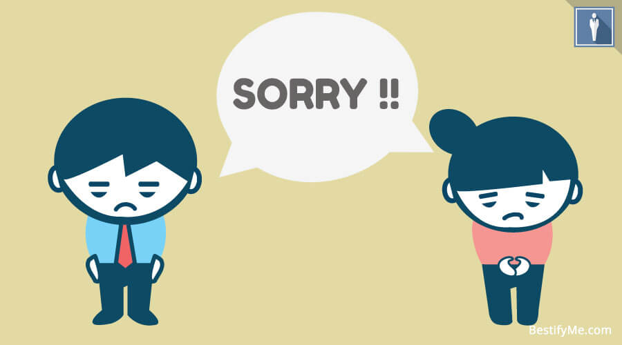 Realise mistake