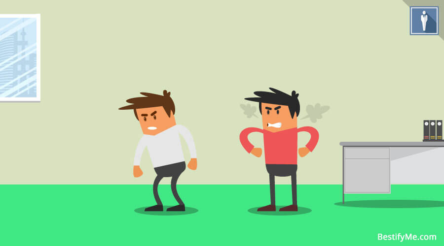 How to walk away from fight